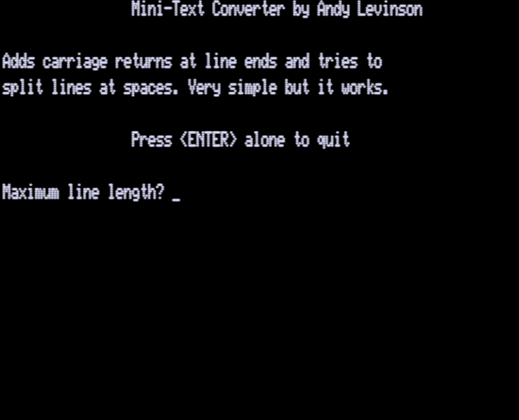 Screen shot